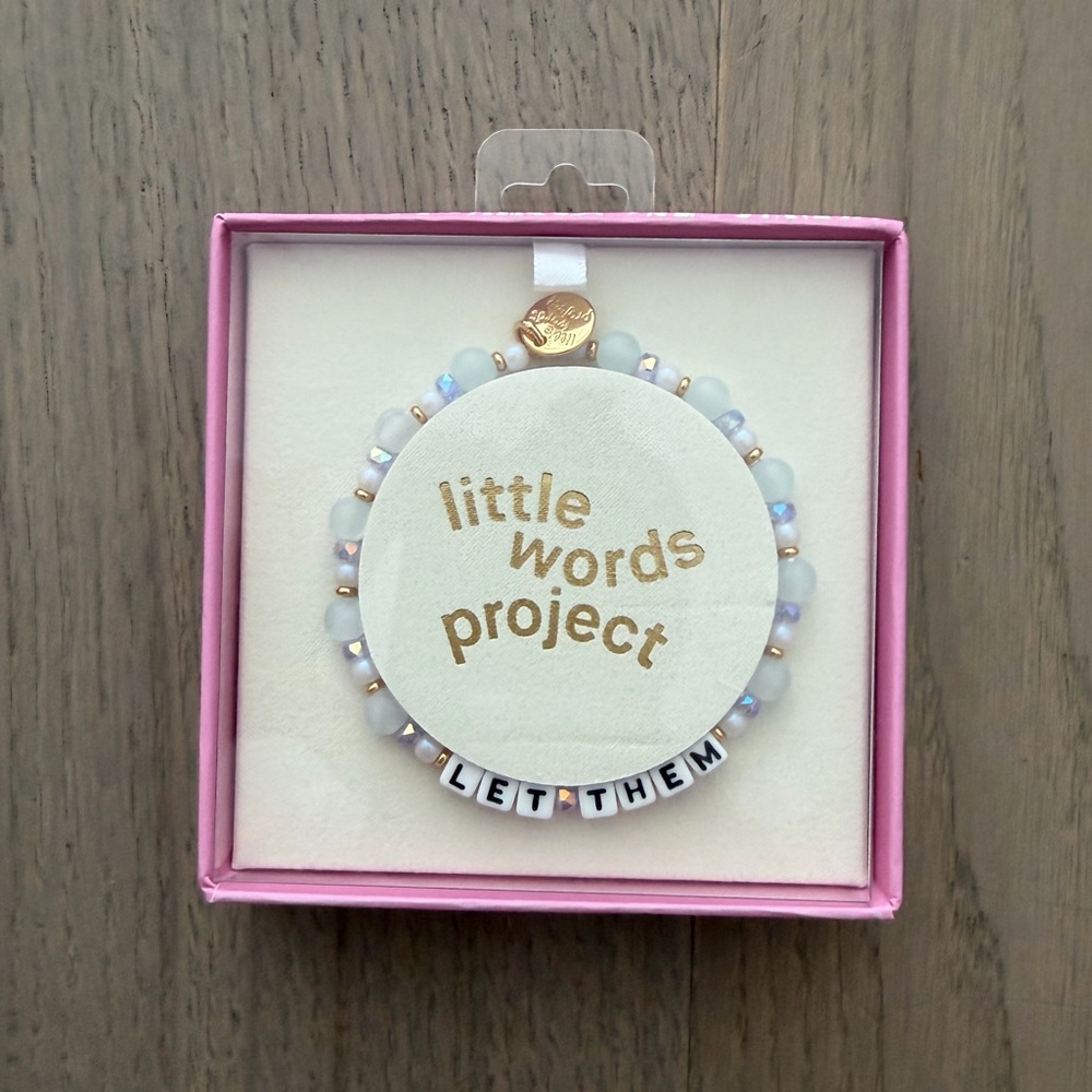 Little Words Project Let Them Bracelet